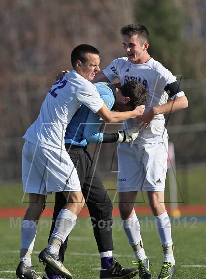 Thumbnail 2 in Lansing vs Port Jefferson (NYSPHSAA Class C Final) photogallery.