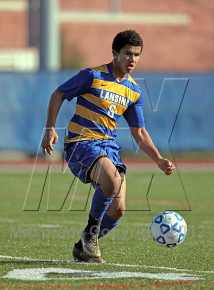Thumbnail 1 in Lansing vs Port Jefferson (NYSPHSAA Class C Final) photogallery.