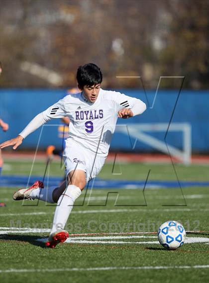 Thumbnail 3 in Lansing vs Port Jefferson (NYSPHSAA Class C Final) photogallery.