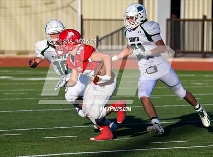 Thumbnail 3 in Albany vs. Santo (UIL 2A Area Playoff) photogallery.