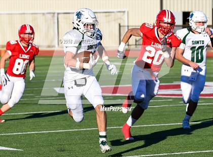 Thumbnail 1 in Albany vs. Santo (UIL 2A Area Playoff) photogallery.