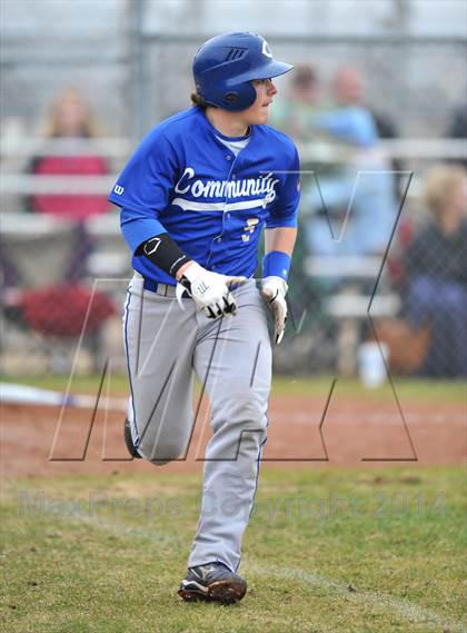 Thumbnail 1 in Farmersville vs. Community (Blue Ridge Tournament) photogallery.