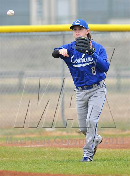 Thumbnail 2 in Farmersville vs. Community (Blue Ridge Tournament) photogallery.