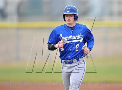 Thumbnail 2 in Farmersville vs. Community (Blue Ridge Tournament) photogallery.