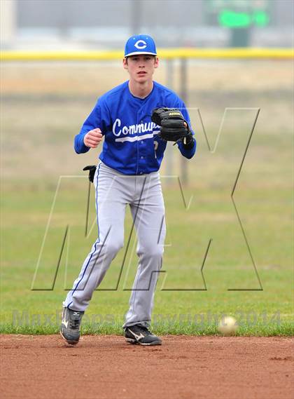 Thumbnail 1 in Farmersville vs. Community (Blue Ridge Tournament) photogallery.