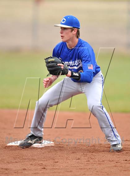 Thumbnail 2 in Farmersville vs. Community (Blue Ridge Tournament) photogallery.