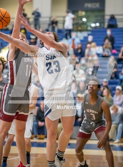 Thumbnail 2 in San Dieguito Academy vs. Scripps Ranch (CIF SDS DIII Championship) photogallery.