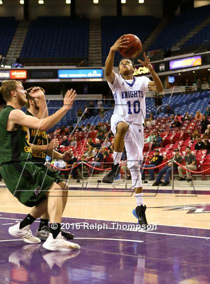 Thumbnail 3 in Brookside Christian vs. Mariposa County (CIF SJS D5 Final) photogallery.