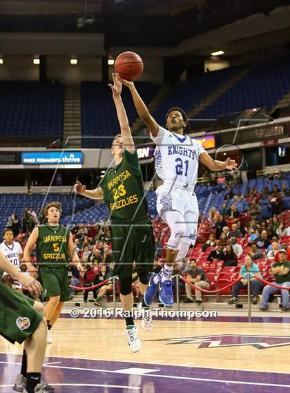 Thumbnail 3 in Brookside Christian vs. Mariposa County (CIF SJS D5 Final) photogallery.