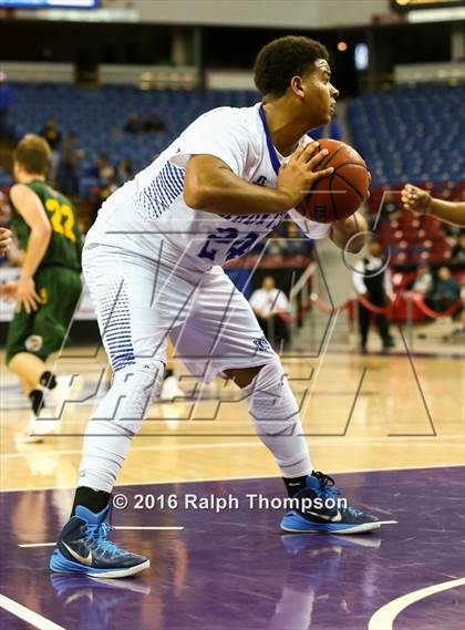 Thumbnail 3 in Brookside Christian vs. Mariposa County (CIF SJS D5 Final) photogallery.