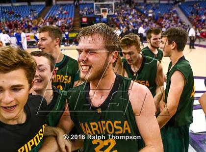 Thumbnail 2 in Brookside Christian vs. Mariposa County (CIF SJS D5 Final) photogallery.