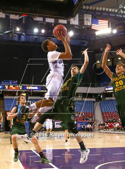 Thumbnail 3 in Brookside Christian vs. Mariposa County (CIF SJS D5 Final) photogallery.