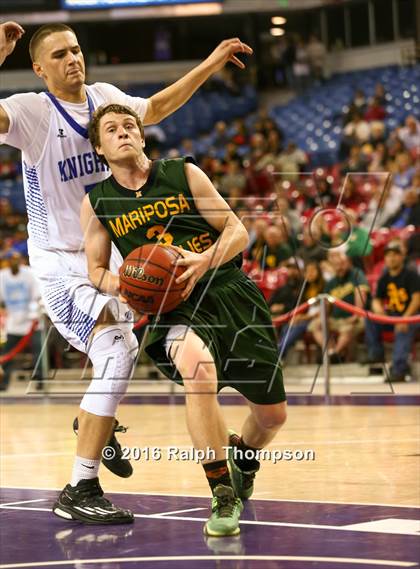 Thumbnail 2 in Brookside Christian vs. Mariposa County (CIF SJS D5 Final) photogallery.