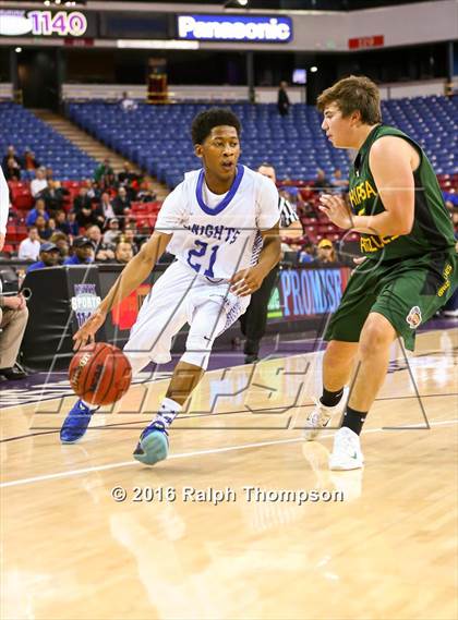 Thumbnail 3 in Brookside Christian vs. Mariposa County (CIF SJS D5 Final) photogallery.