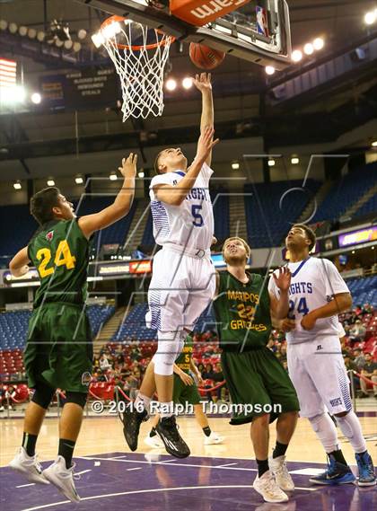Thumbnail 2 in Brookside Christian vs. Mariposa County (CIF SJS D5 Final) photogallery.
