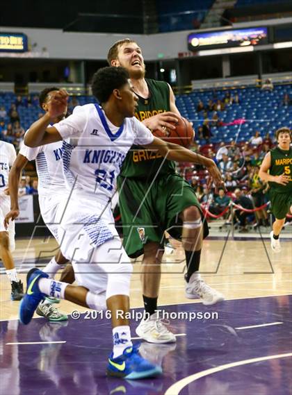 Thumbnail 3 in Brookside Christian vs. Mariposa County (CIF SJS D5 Final) photogallery.