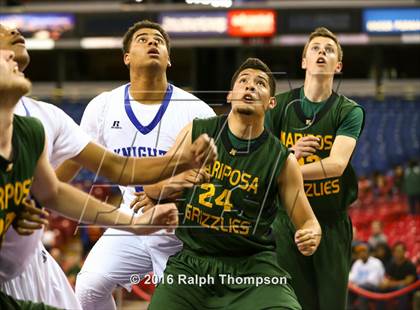 Thumbnail 1 in Brookside Christian vs. Mariposa County (CIF SJS D5 Final) photogallery.