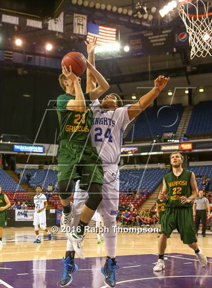 Thumbnail 2 in Brookside Christian vs. Mariposa County (CIF SJS D5 Final) photogallery.