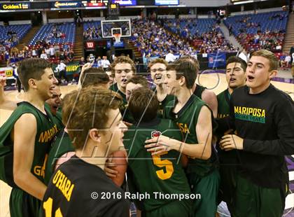 Thumbnail 3 in Brookside Christian vs. Mariposa County (CIF SJS D5 Final) photogallery.