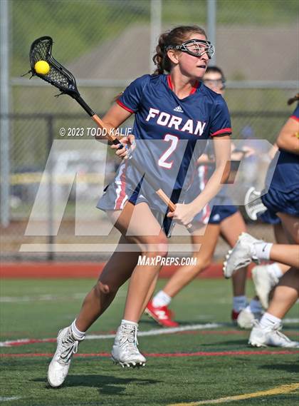 Thumbnail 2 in Foran vs East Lyme  (CIAC Class M First Round) photogallery.