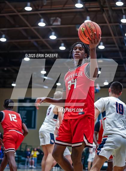 Thumbnail 3 in Amityville Memorial vs. Smithtown West (NYSPHAA Section XI Class AA Championship) photogallery.