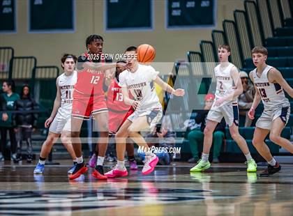 Thumbnail 1 in Amityville Memorial vs. Smithtown West (NYSPHAA Section XI Class AA Championship) photogallery.
