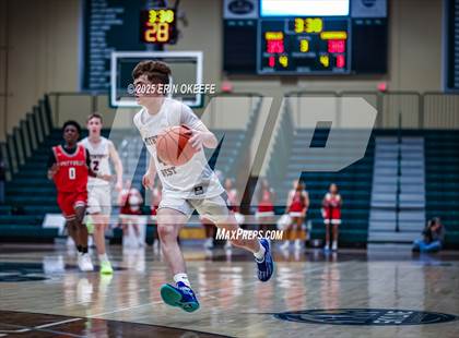 Thumbnail 2 in Amityville Memorial vs. Smithtown West (NYSPHAA Section XI Class AA Championship) photogallery.