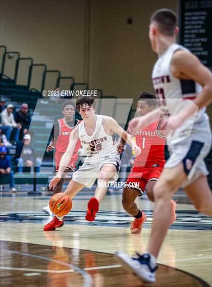 Thumbnail 2 in Amityville Memorial vs. Smithtown West (NYSPHAA Section XI Class AA Championship) photogallery.