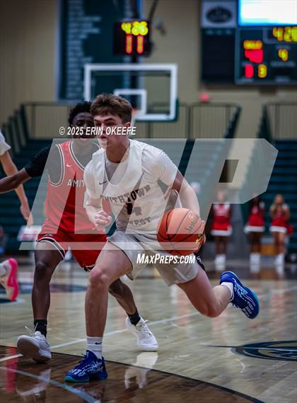 Thumbnail 2 in Amityville Memorial vs. Smithtown West (NYSPHAA Section XI Class AA Championship) photogallery.