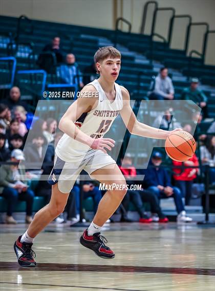Thumbnail 3 in Amityville Memorial vs. Smithtown West (NYSPHAA Section XI Class AA Championship) photogallery.