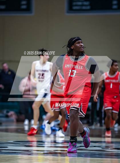 Thumbnail 3 in Amityville Memorial vs. Smithtown West (NYSPHAA Section XI Class AA Championship) photogallery.