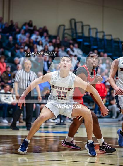 Thumbnail 1 in Amityville Memorial vs. Smithtown West (NYSPHAA Section XI Class AA Championship) photogallery.
