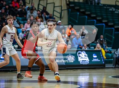 Thumbnail 2 in Amityville Memorial vs. Smithtown West (NYSPHAA Section XI Class AA Championship) photogallery.