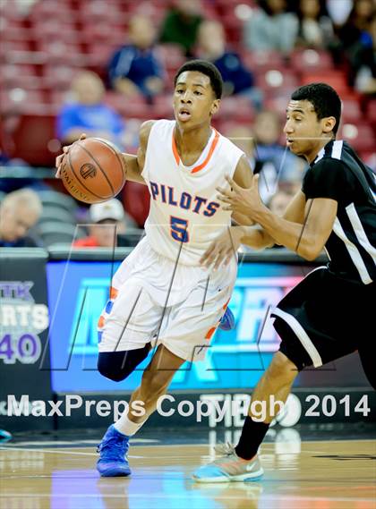 Thumbnail 1 in St. Joseph Notre Dame vs. Renaissance Academy (CIF D5 State Final) photogallery.