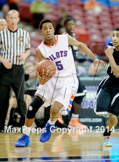 Thumbnail 2 in St. Joseph Notre Dame vs. Renaissance Academy (CIF D5 State Final) photogallery.