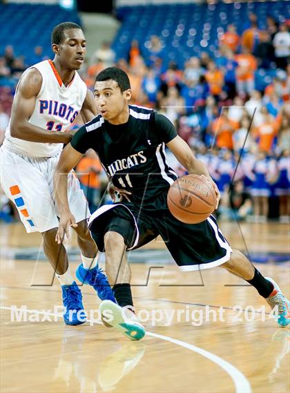Thumbnail 2 in St. Joseph Notre Dame vs. Renaissance Academy (CIF D5 State Final) photogallery.