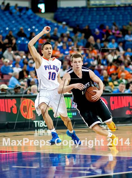 Thumbnail 2 in St. Joseph Notre Dame vs. Renaissance Academy (CIF D5 State Final) photogallery.