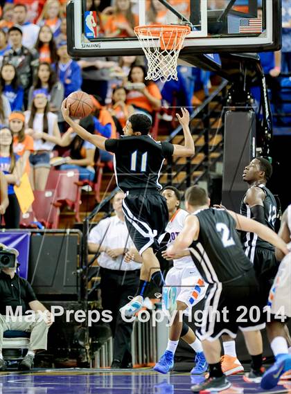 Thumbnail 2 in St. Joseph Notre Dame vs. Renaissance Academy (CIF D5 State Final) photogallery.