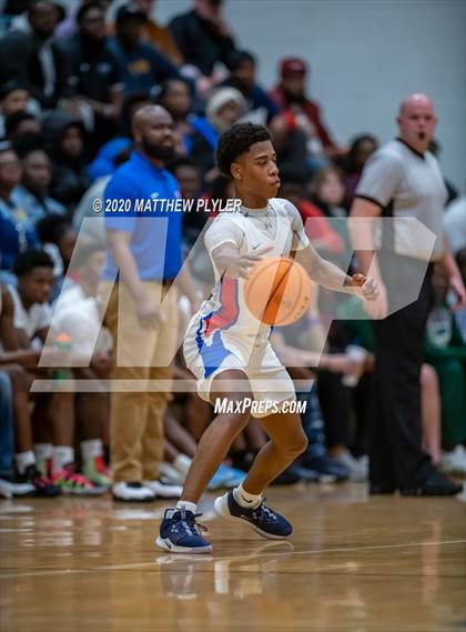Thumbnail 2 in Leesville Road vs. Pender (Hoopstate MLK Classic - Kinston) photogallery.