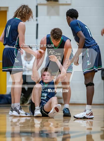 Thumbnail 2 in Leesville Road vs. Pender (Hoopstate MLK Classic - Kinston) photogallery.