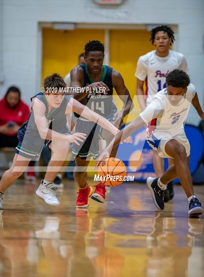 Thumbnail 3 in Leesville Road vs. Pender (Hoopstate MLK Classic - Kinston) photogallery.