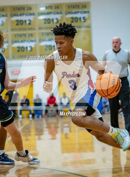 Thumbnail 1 in Leesville Road vs. Pender (Hoopstate MLK Classic - Kinston) photogallery.