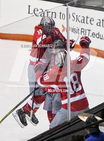 Thumbnail 3 in Canandaigua Academy @ Spencerport (Section 5 Semifinal) photogallery.