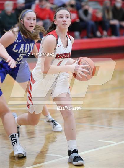 Thumbnail 2 in Washington @ Sheridan (OHSAA D2 Sectional Playoff) photogallery.