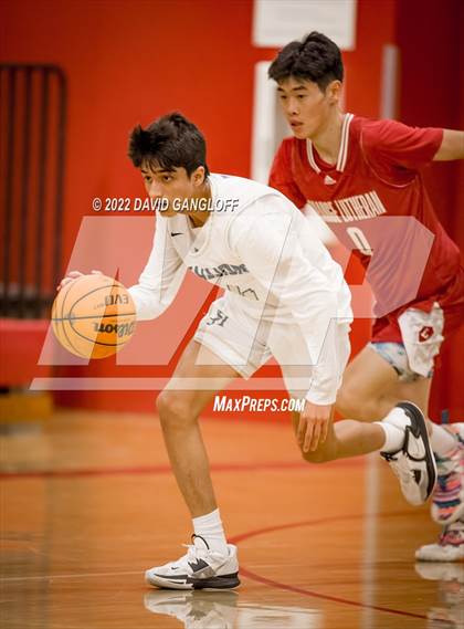 Thumbnail 1 in San Juan Hills vs Orange Lutheran (Mission Viejo Diablo Inferno Tournament) photogallery.