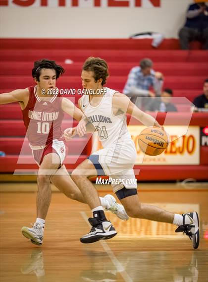 Thumbnail 1 in San Juan Hills vs Orange Lutheran (Mission Viejo Diablo Inferno Tournament) photogallery.