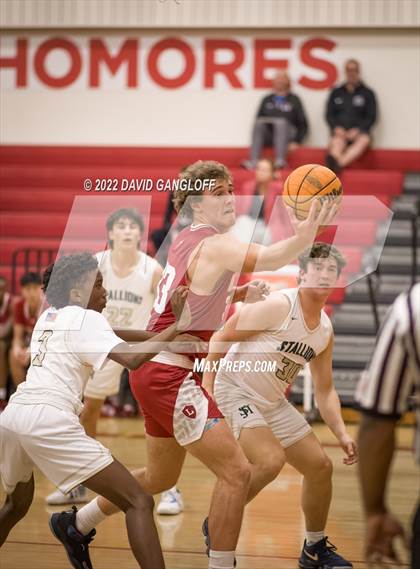 Thumbnail 2 in San Juan Hills vs Orange Lutheran (Mission Viejo Diablo Inferno Tournament) photogallery.
