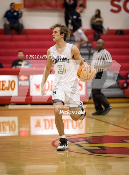 Thumbnail 3 in San Juan Hills vs Orange Lutheran (Mission Viejo Diablo Inferno Tournament) photogallery.