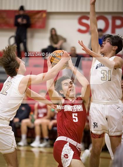Thumbnail 3 in San Juan Hills vs Orange Lutheran (Mission Viejo Diablo Inferno Tournament) photogallery.