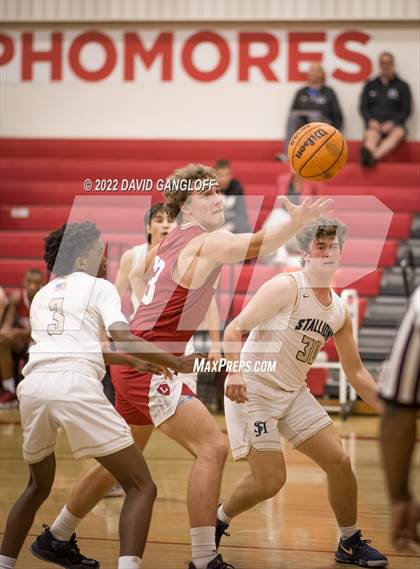 Thumbnail 2 in San Juan Hills vs Orange Lutheran (Mission Viejo Diablo Inferno Tournament) photogallery.
